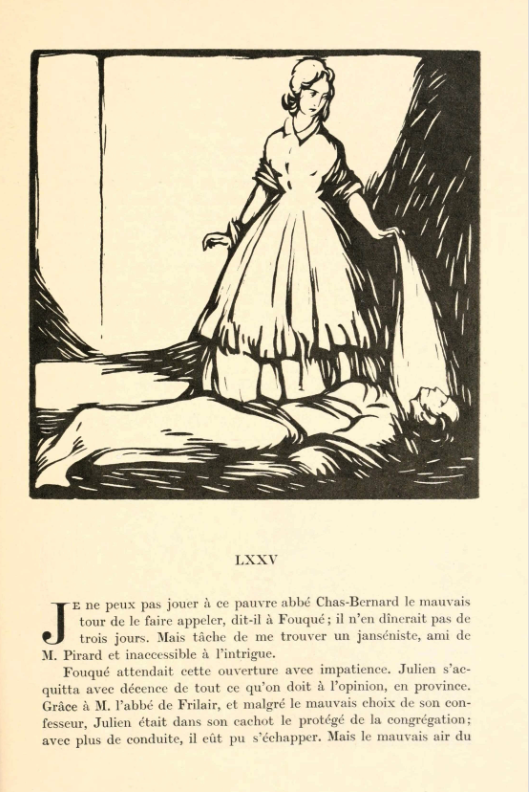 Image de la mort de Julien Sorel