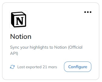 bouton Notion