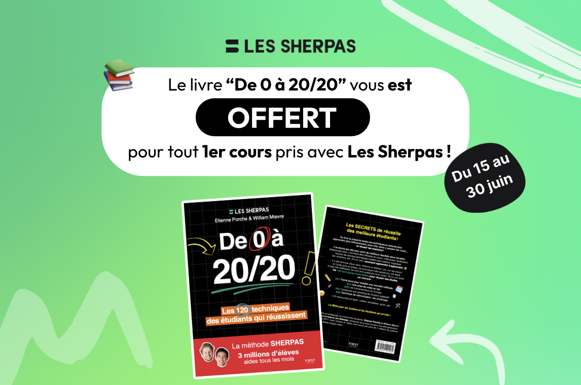🎁 Offre exclusive : ton livre “De 0 à 20/20” offert !