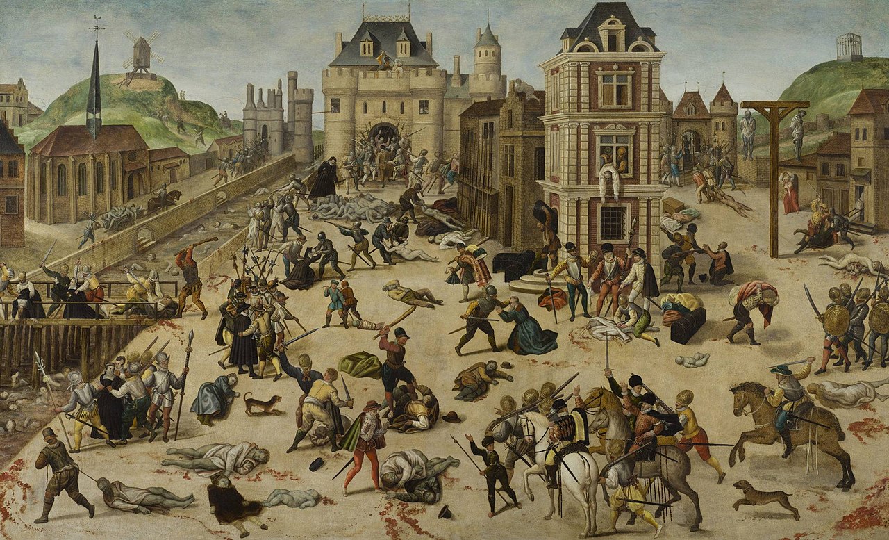 massacre de la saint barthelemy peinture