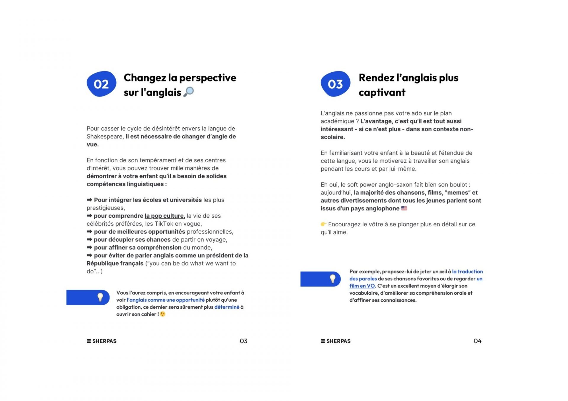 conseils anglais extrait 2