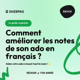 Guide parents : comment améliorer les notes de son ado en français ?