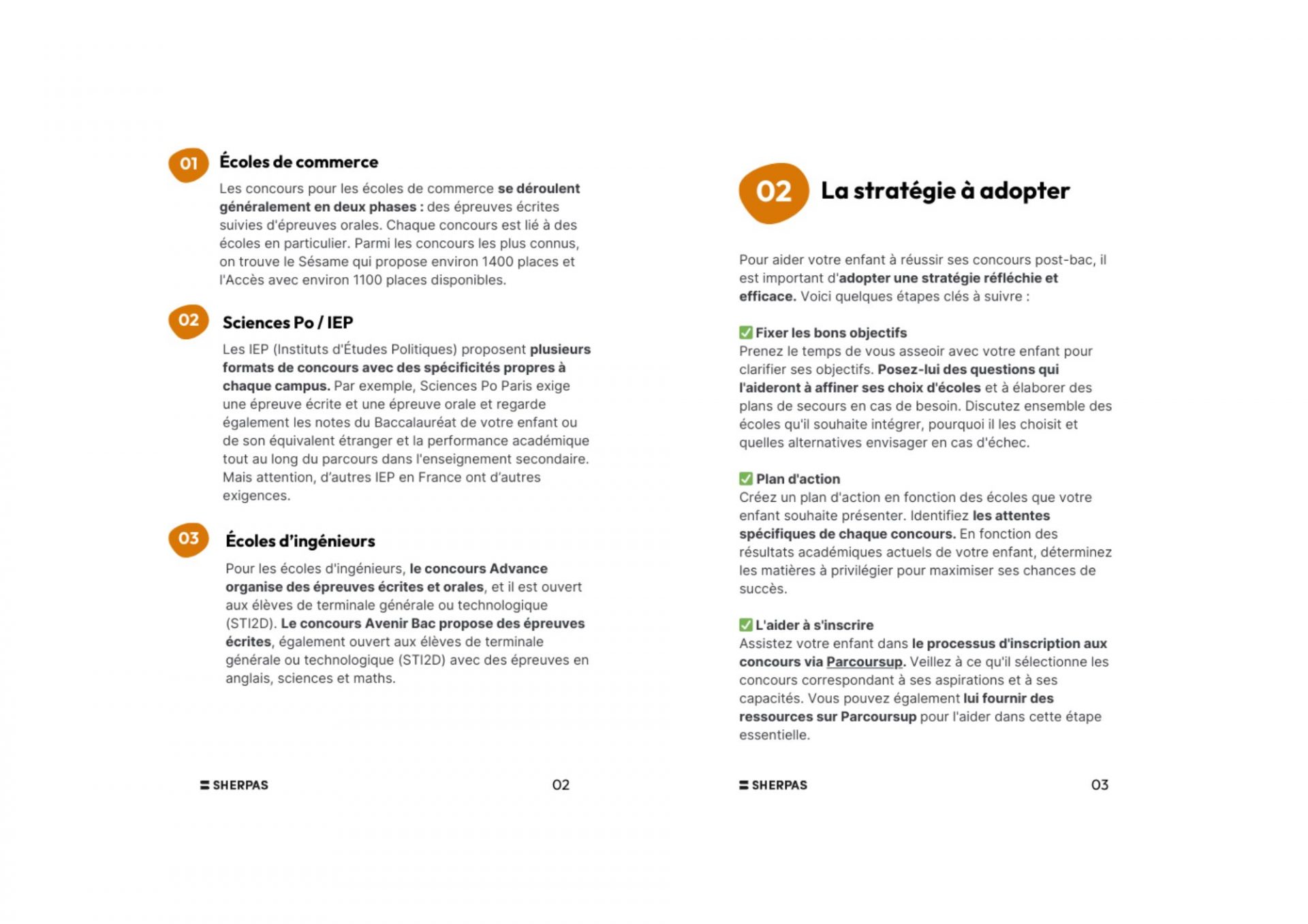 Guide concours post bac 2