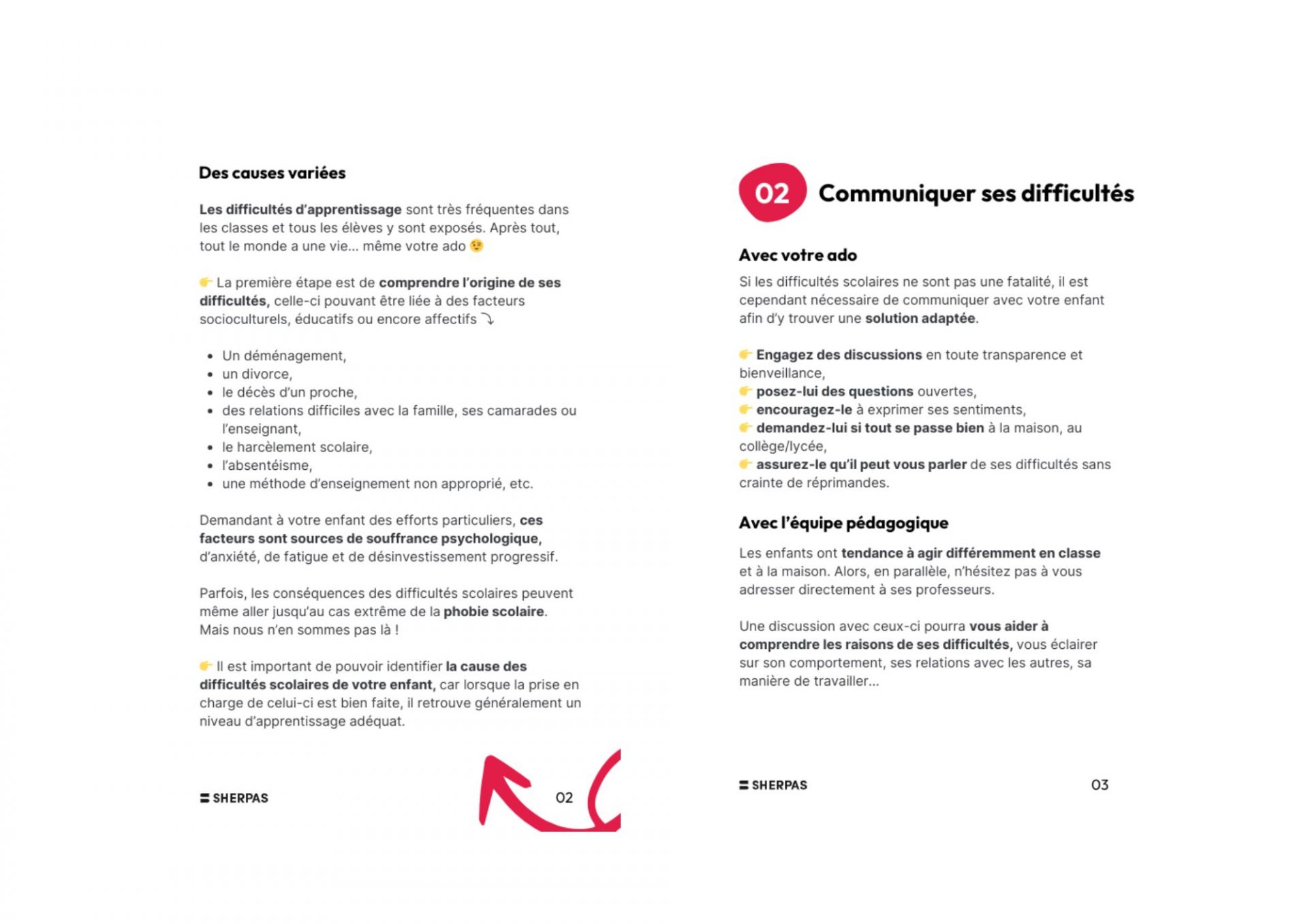Guide difficultés d'apprentissage 2