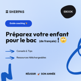 Guide coaching : préparez votre enfant pour le bac (de français) ! 