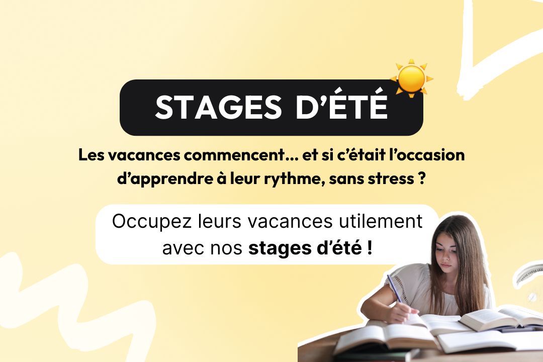 Et si cet été devenait un tremplin pour la réussite de votre enfant ? 🌴