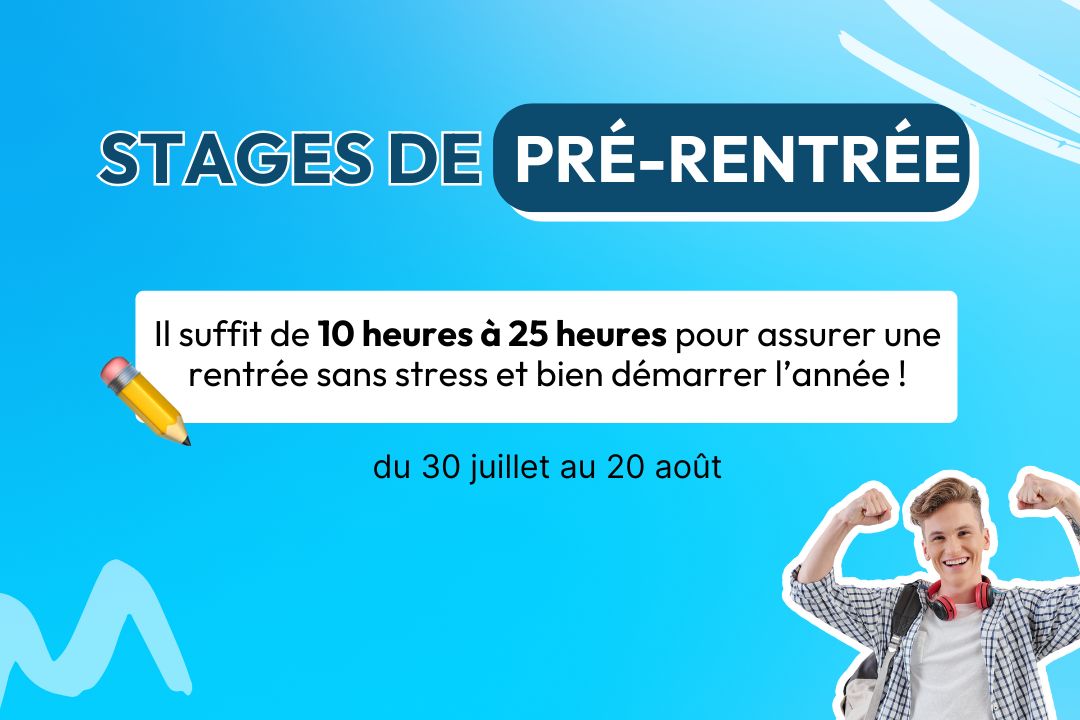 L’été, le moment parfait pour prendre de l’avance sur la rentrée 🌞
